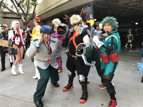 My Hero Academia Cosplay At Anime Expo 2018 Ign