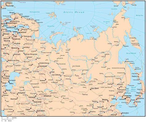 Regions Of Russia Map Cities And Towns Map Images