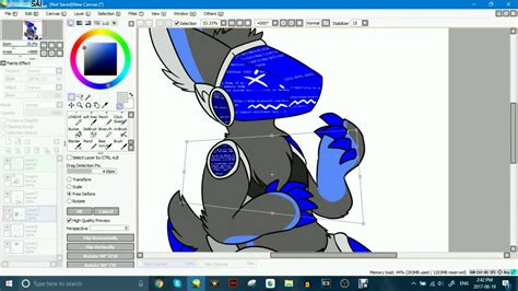 Bsod Protogen Oc Speedpaint Youtube