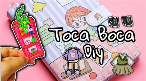 Toca Boca Quiet Book Paperdoll Diy Toca World Life Characters Toca