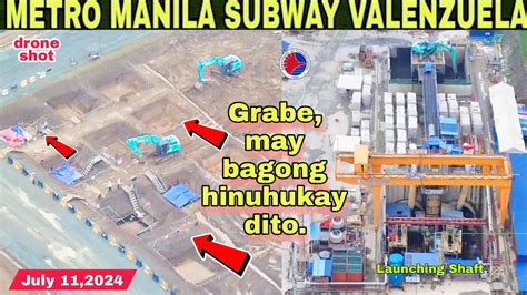 May Bagong Hinuhukay METRO MANILA SUBWAY UPDATE VALENZUELA STATION