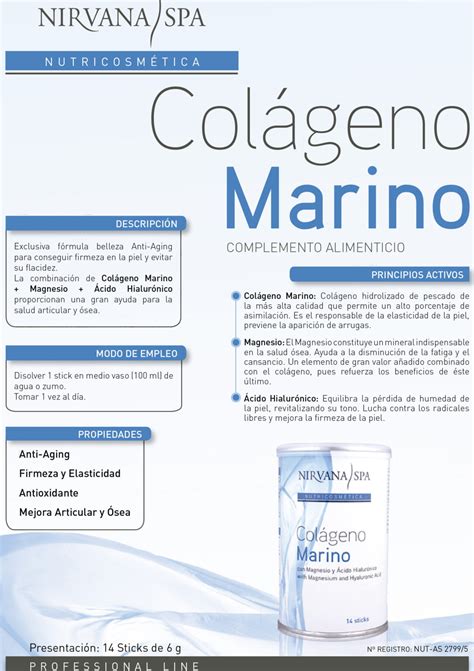 Beneficios Del Col Geno Marino Hidrolizado Con Cido Hialur Nico En La