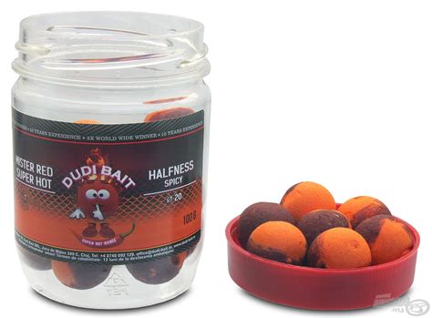 DUDI BAIT Mister Red Super Hot Halfness Spicy mm Haldorádó horgász áruház