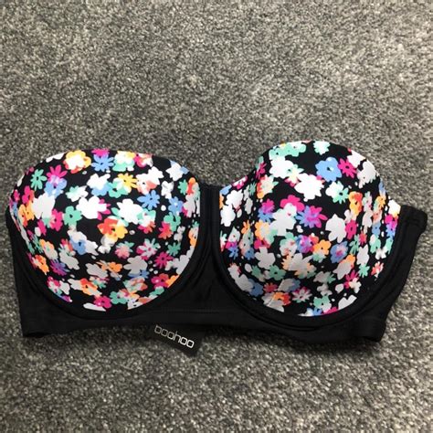 Boohoo Brand New Pull Over The Head Bikini Top Brand Depop