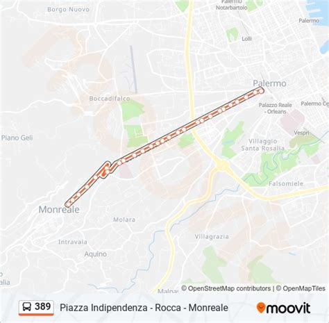 Linea 389 Orari Fermate E Mappe Indipendenza Aggiornato