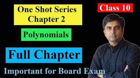 One Shot Revision Of Class 10 Maths Chapter 2 Polynomials Mind Map English Medium Youtube