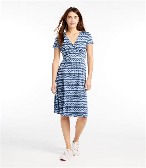 Women S Summer Knit Dress Short Sleeve Stripe Knit Summer Dress Knit