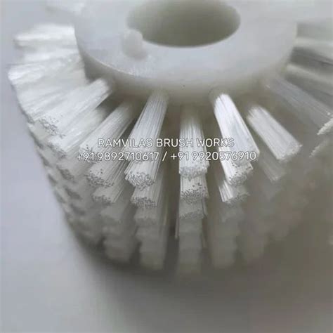 Rbw Blue Cylindrical Nylon Roller Brushes For Industrial At Rs In