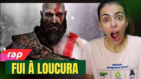 Nunca Joguei React Rap Do Kratos God Of War Eu Sou Um Deus