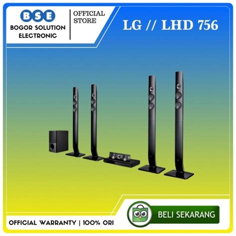 Jual HOME THEATRE 5 1CH LG LHD756 HOME THEATRE BLUETOOTH LG LHD 756 5