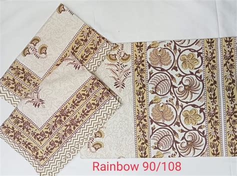 Floral Print Jaipuri Cotton King Size Bedsheets At Rs 600 Piece In Mumbai