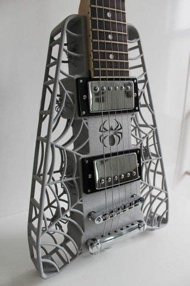 Amazing 3d Printed Guitar Bodies Makerbot Industries Print 3d 3d