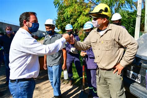 Sujarchuk Supervis Obras De Tendido De Agua Potable La Construcci N