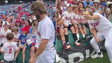 Bryce Harper’s touching gesture helps Philadelphia Phillies young fan ...