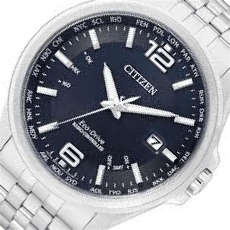 Rel Gio Masculino Eco Drive Citizen Prata Tz F Prata