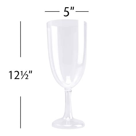 Events And Crafts Giant Plastic Wine Glass