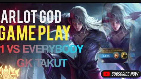 1 VS EVERYBODY ARLOTT GOD TIDAK MUNDUR II ARLOTT GAMEPLAY MOBILE LEGEND