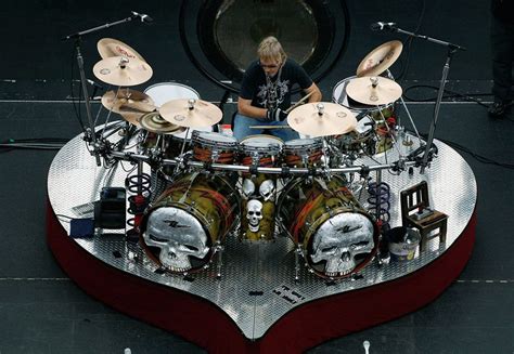 Frank Beard Is The Drummer In The American Rock Band Zz Top Frank