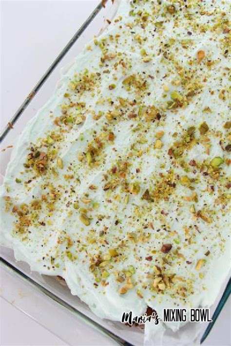 Easy Pistachio Pudding Cake Maria S Mixing Bowl