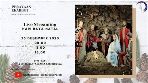 Link Live Streaming Misa Natal Surabaya Hari Ini Desember Di