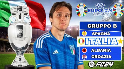 GIOCO TUTTO L EUROPEO CON L ITALIA NELLA NUOVA MODALITÀ DI FC 24 YouTube