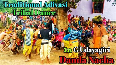 Traditional Kandha Tribal Dance In G Udayagiri Danda Nacha Part 2