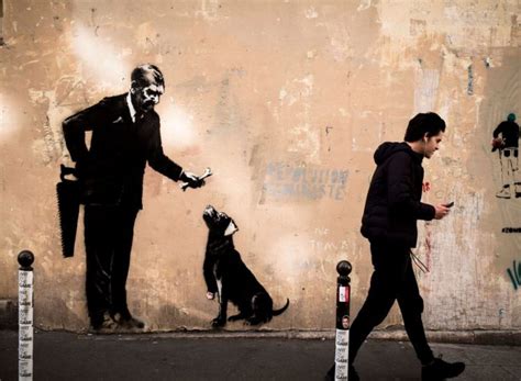 Banksy Takes Aim At Frances Callous Response To The Refugee Crisis