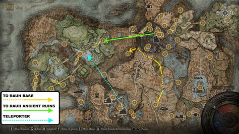 How To Reach Ancient Ruins Of Rauh In Elden Ring Shadow Of The Erdtree