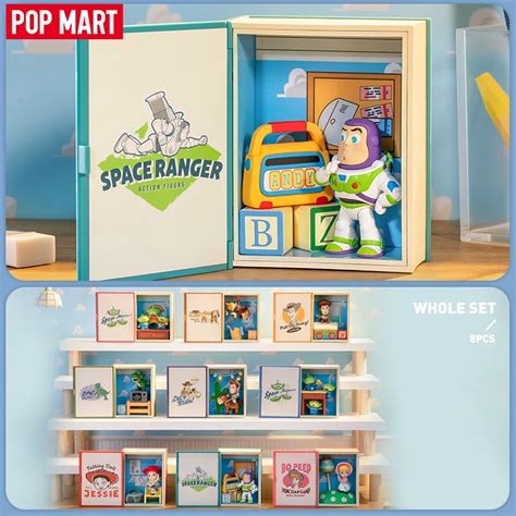 Pop Mart Disney Pixar Toy Story Andy S Room Series Scene Sets Pc Pcs