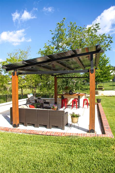 Solar Pergola - the most beautiful solar - PV Panels and Solar Power for Central Texas