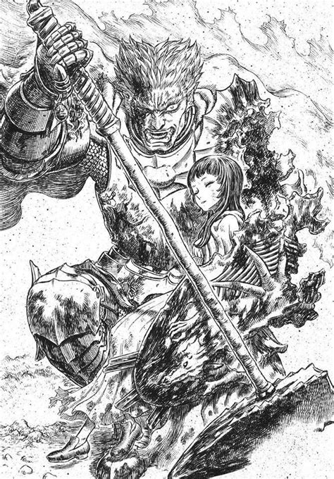 Grunbeld Berserk Novel The Flame Dragon Knight Berserk Manga Art