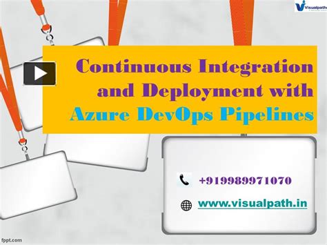 Ppt Azure Devops Training In Hyderabad Azure Devops Online Training