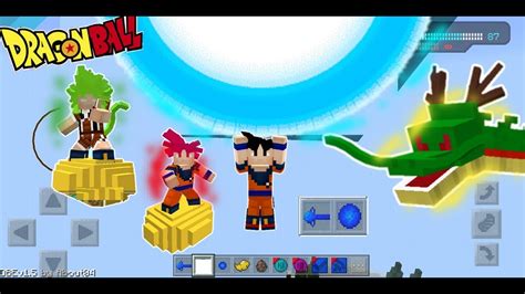 Dragon Ball Z Mod V Para Minecraft Pe Minecraft Bedrock