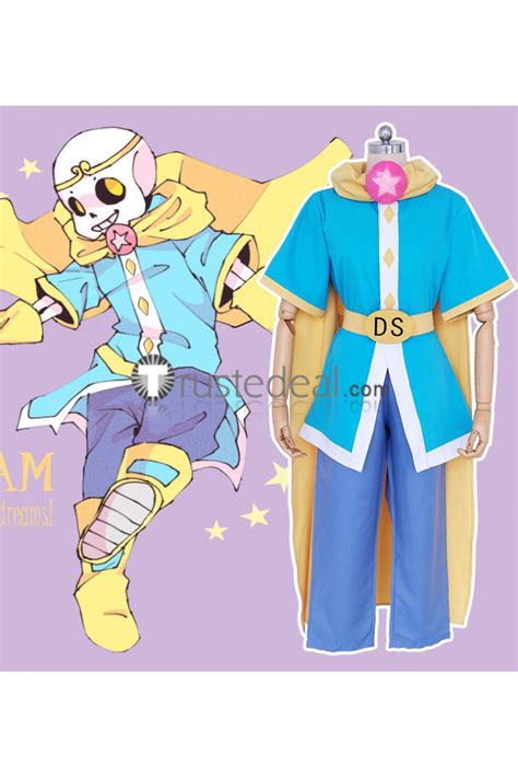 Undertale Dream Sans Cosplay Costume Sans Cosplay Black Cosplay Wig