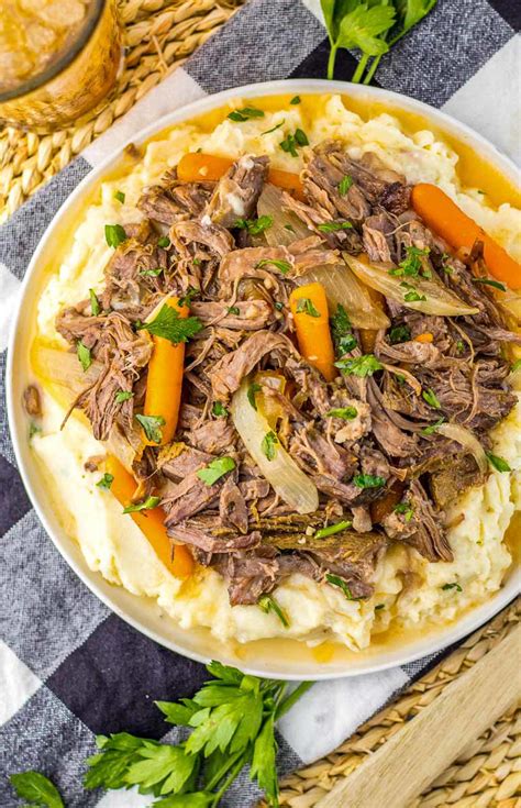 Easy Slow Cooker Chuck Roast Is Tender And Tasty