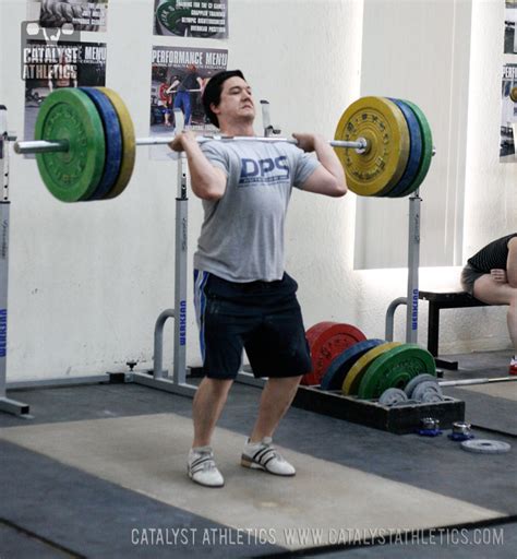 Steve Jerk Dip Catalyst Athletics Olympic Weightlifting Photo Library