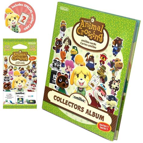 Animal Crossing Amiibo Cards Collectors Album Series 1 Nintendo