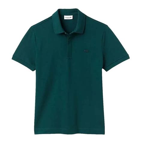 O Polo Nam Lacoste Regular Fit Polo Shirt Ph S M U Xanh Size N