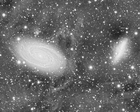 785 Hours Exposure On M81 And M82 Astro