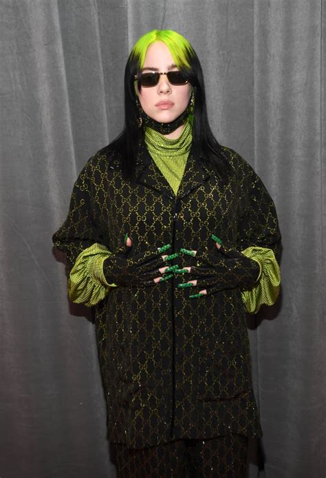 Billie Eilish At The Grammys 2020 Popsugar Celebrity Uk Photo 2