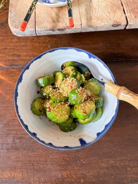 Crunchy Tasty Chinese Pickled Cucumbers Quick Pantry Staples