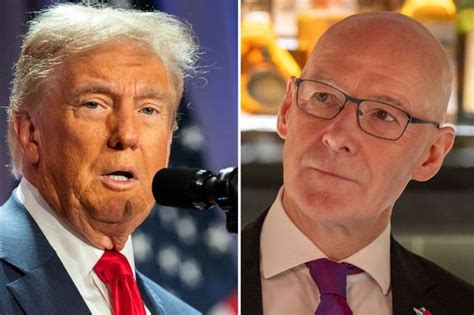 John Swinney Did Not Discuss Donald Trumps Policy Agenda During