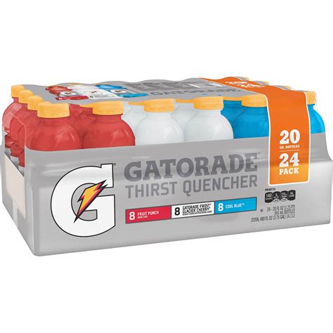 Gatorade Red White And Blue Variety Pack 24 Pk 20 Fl Oz Bjs Wholesale Club