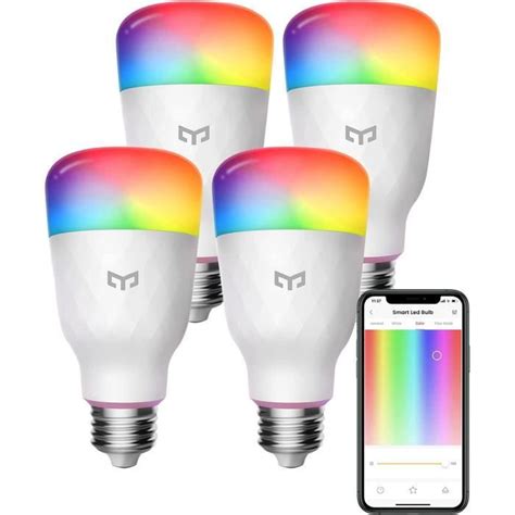 YEELIGHT Ampoule LED E27 Ampoule Connectee Alexa Ampoule Intelligente