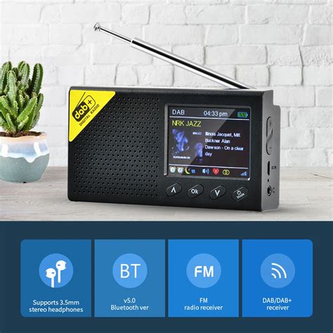 Ta Nabilir Dijital Radyo Bluetooth Uyumlu 5 0 Ta Nabilir Ev Ofis I In 2