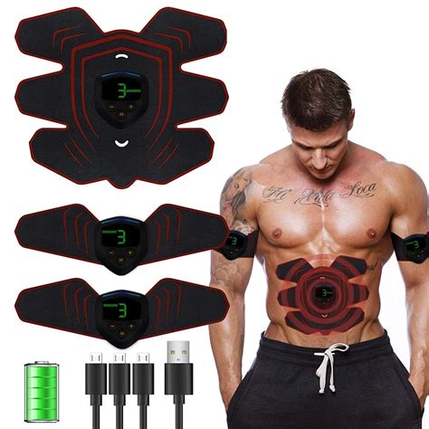 ABS Stimulator Muscle Toner Abdominal Toning Belt Muscle EMS Trainer