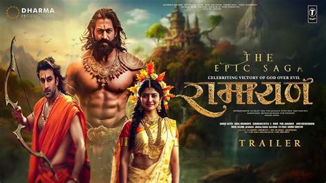 Ramayan Trailer Ranbir Kapoor Yash Sai Pallavi Sunny Deol