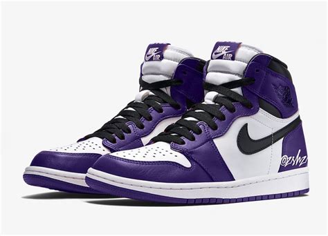 Air Jordan 1 Court Purple 555088 500 Release Date Sneaker Bar Detroit