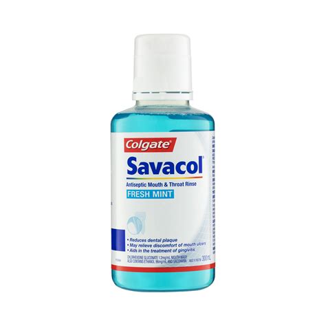 Colgate Savacol Mouthwash Fresh Mint Ml The House Of Mouth