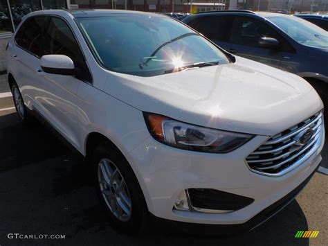 2022 Star White Metallic Ford Edge SEL AWD 143881277 Photo 8